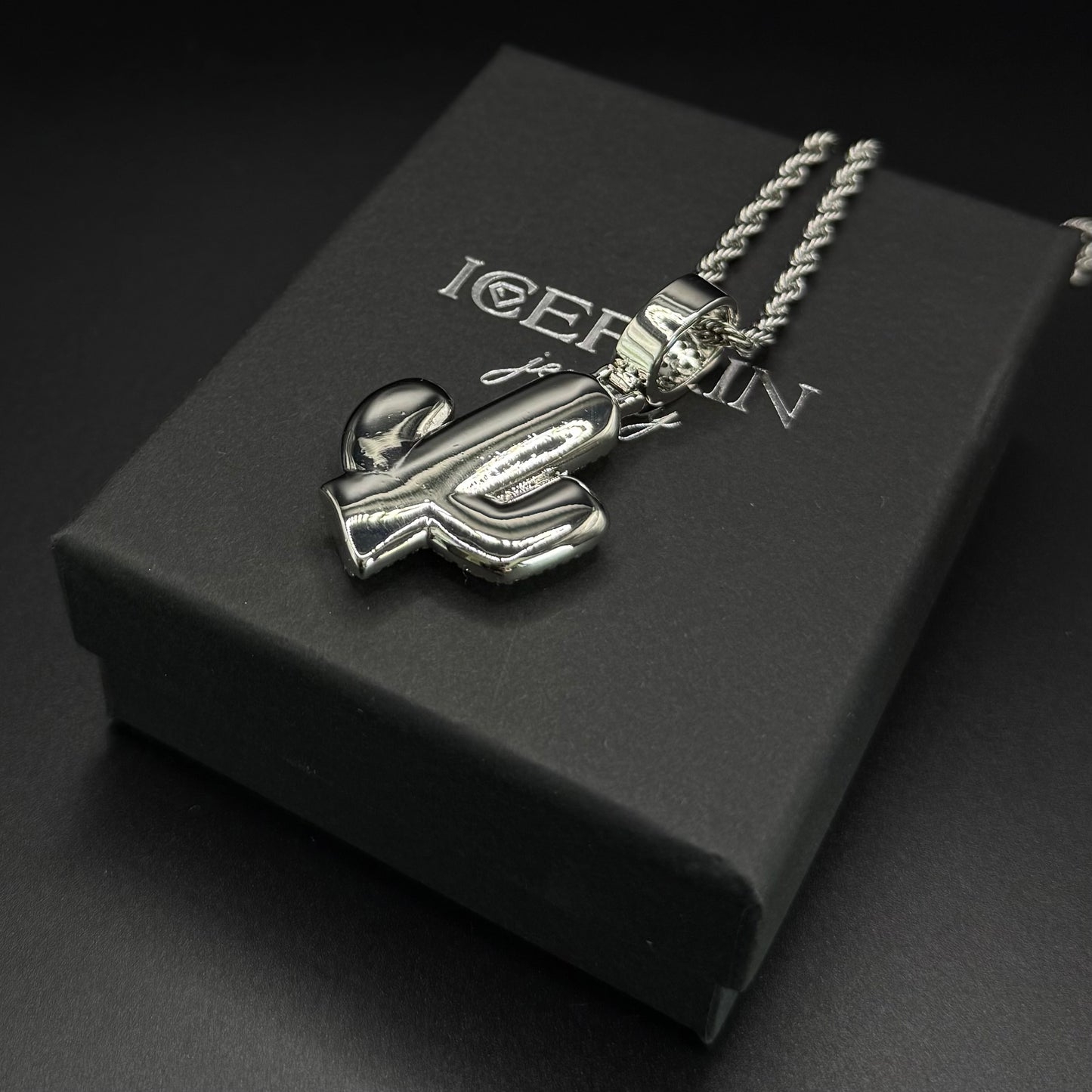 ICED OUT "CACTUS" KETTE - ICERAIN JEWELRY