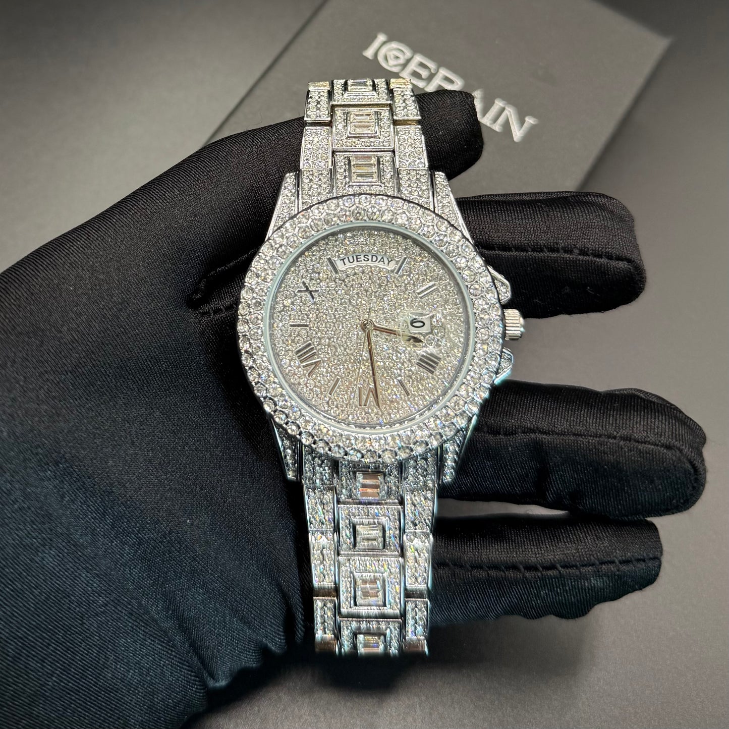 ICED OUT "PARAMONE" UHR - ICERAIN JEWELRY