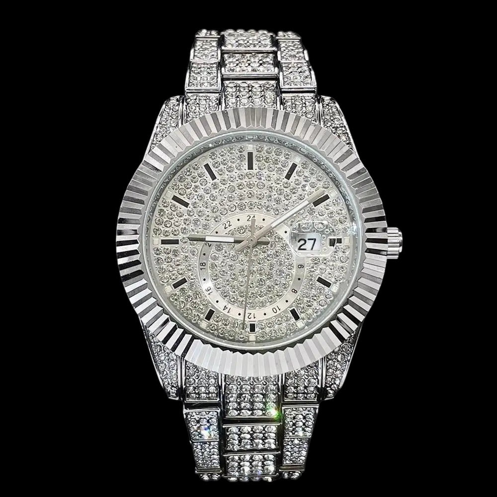 ICED OUT "HIGHORO" UHR - ICERAIN JEWELRY