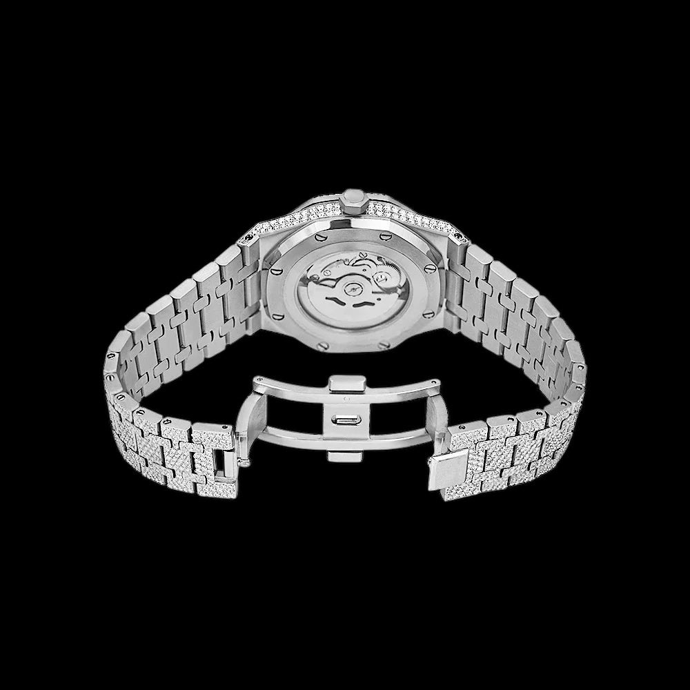 ICED OUT 42MM MOISSANITE "APOSTEL" UHR