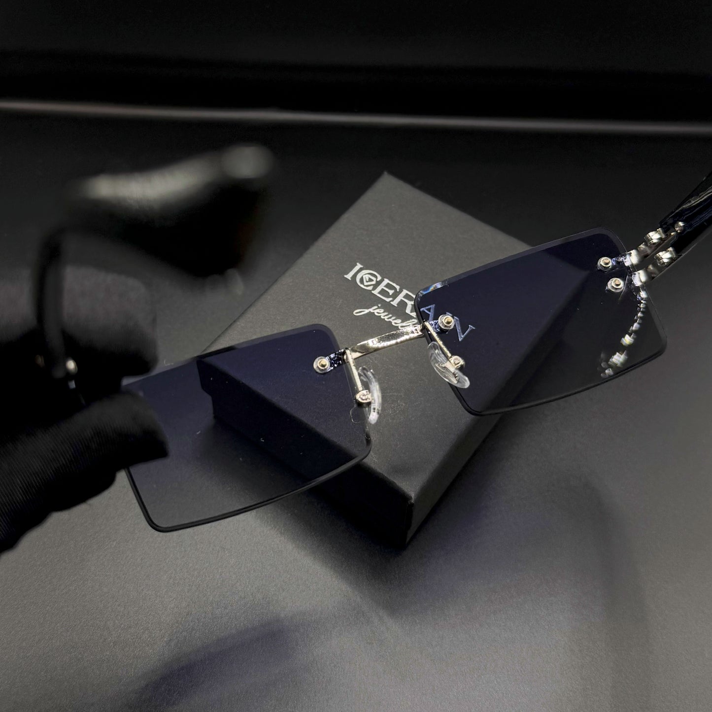 EDELSTAHL "SOMBRANO" SONNENBRILLE - ICERAIN JEWELRY