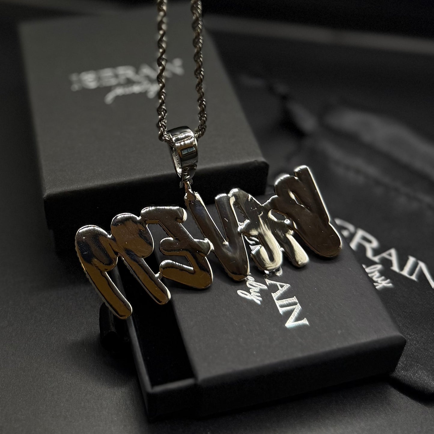 PERSONALISIERTE ICED OUT "CURISE ICE" KETTE - ICERAIN JEWELRY