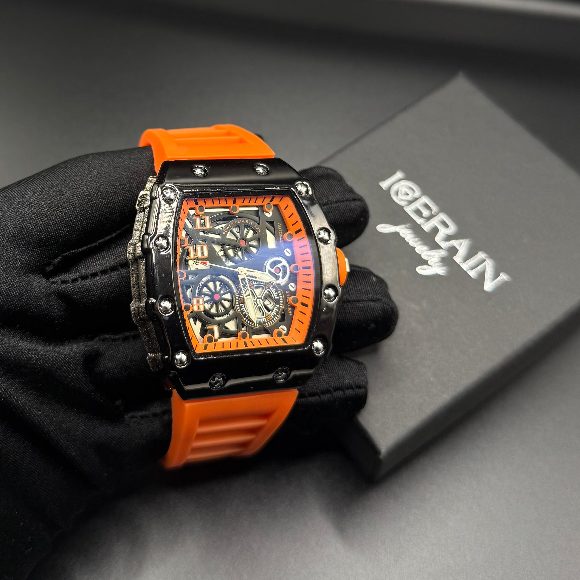 EDELSTAHL AUTOMATIK "WARRIOR" UHR - ICERAIN JEWELRY