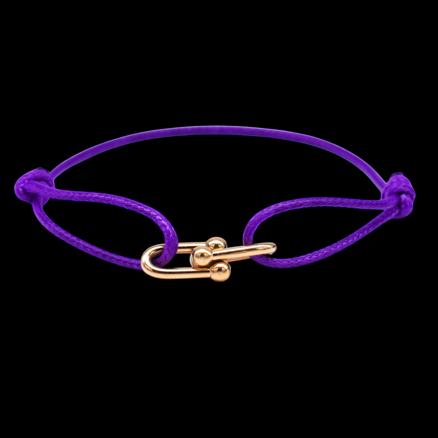 STOFF/EDELSTAHL "CLOSURE" ARMBAND - ICERAIN JEWELRY