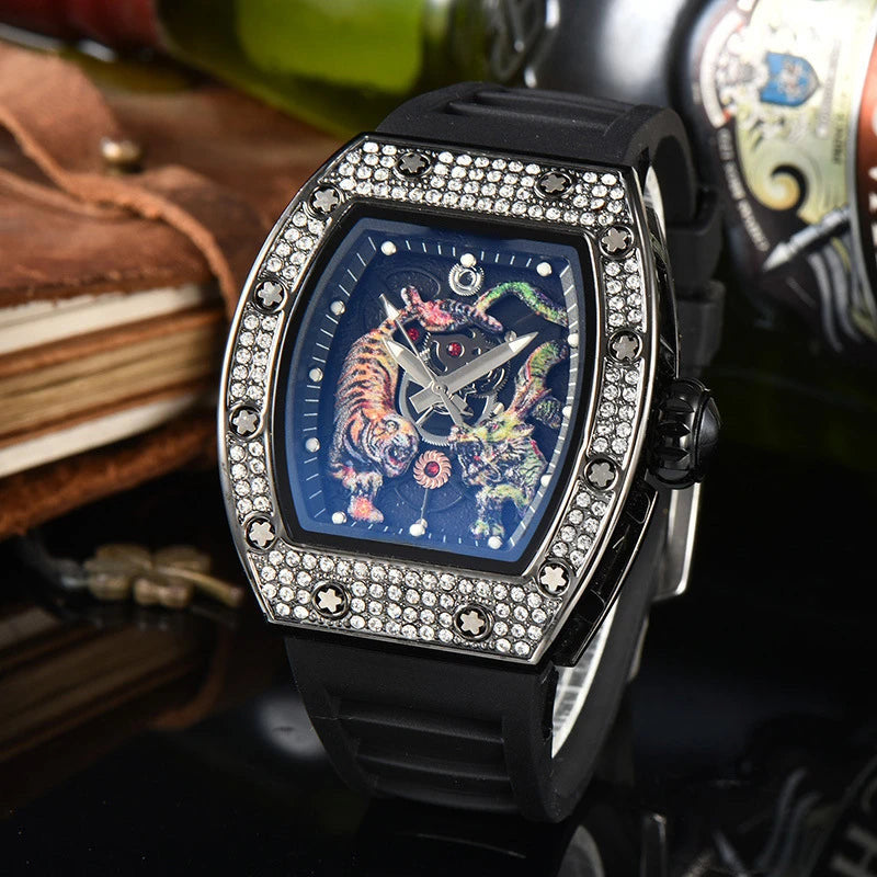 ICED OUT "GALVADOR" UHR - ICERAIN JEWELRY