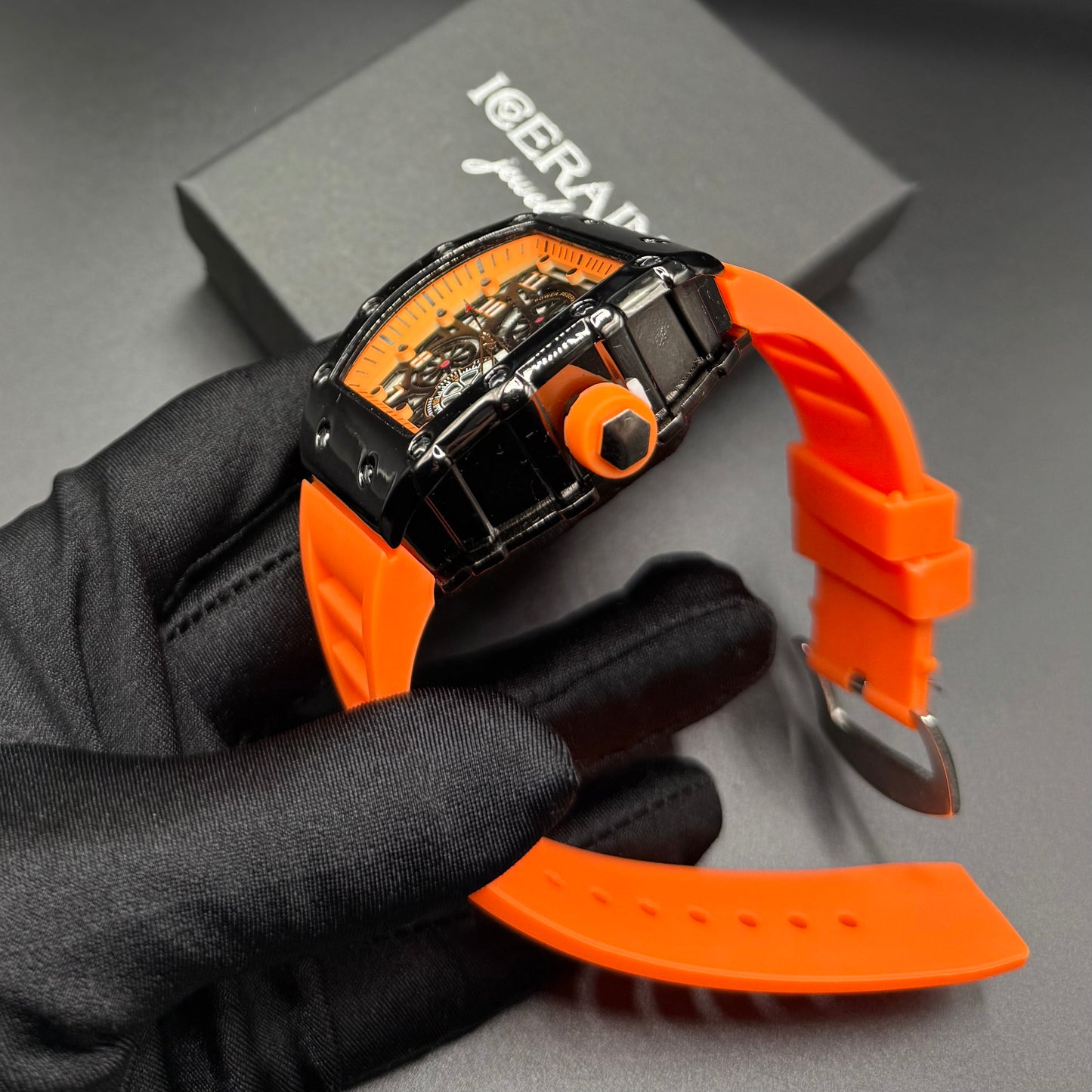 EDELSTAHL AUTOMATIK "WARRIOR" UHR - ICERAIN JEWELRY