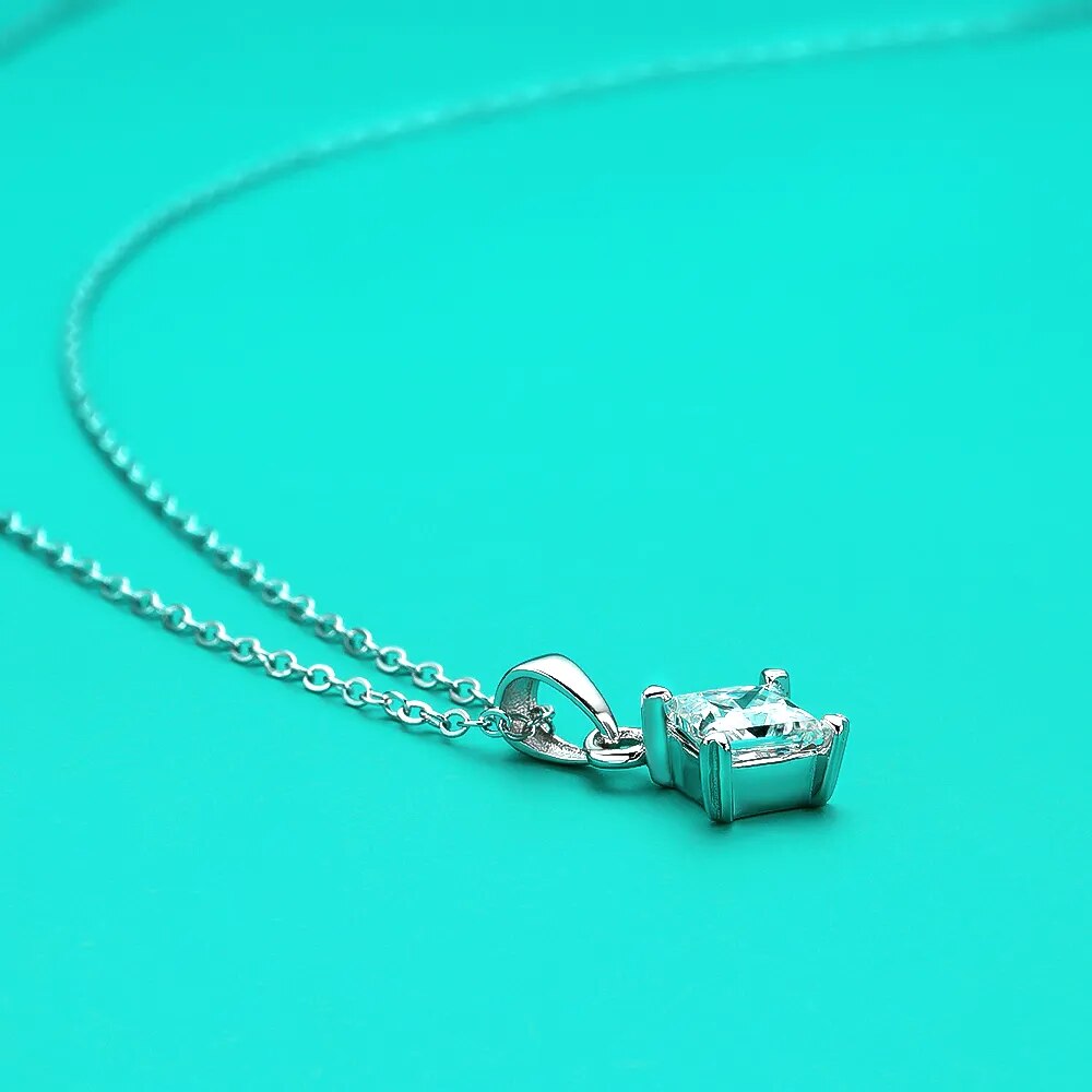 ICED OUT MOISSANITE "SILVERSTAR" WEISSGOLD 925S SILVER KETTE - ICERAIN JEWELRY