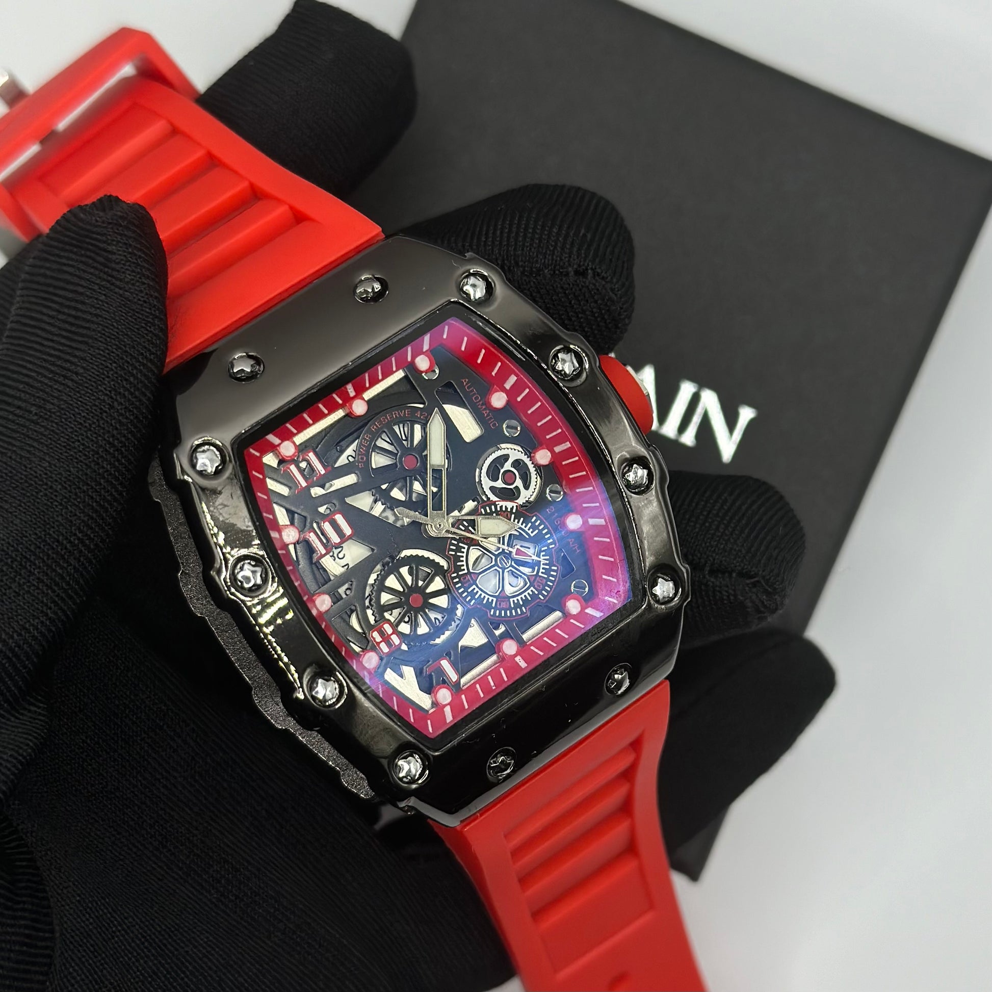 EDELSTAHL AUTOMATIK "WARRIOR" UHR - ICERAIN JEWELRY