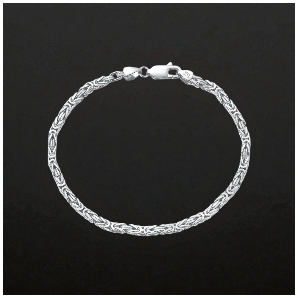 925S SILVER 2,5MM "KING" KÖNIGSARMBAND - ICERAIN JEWELRY