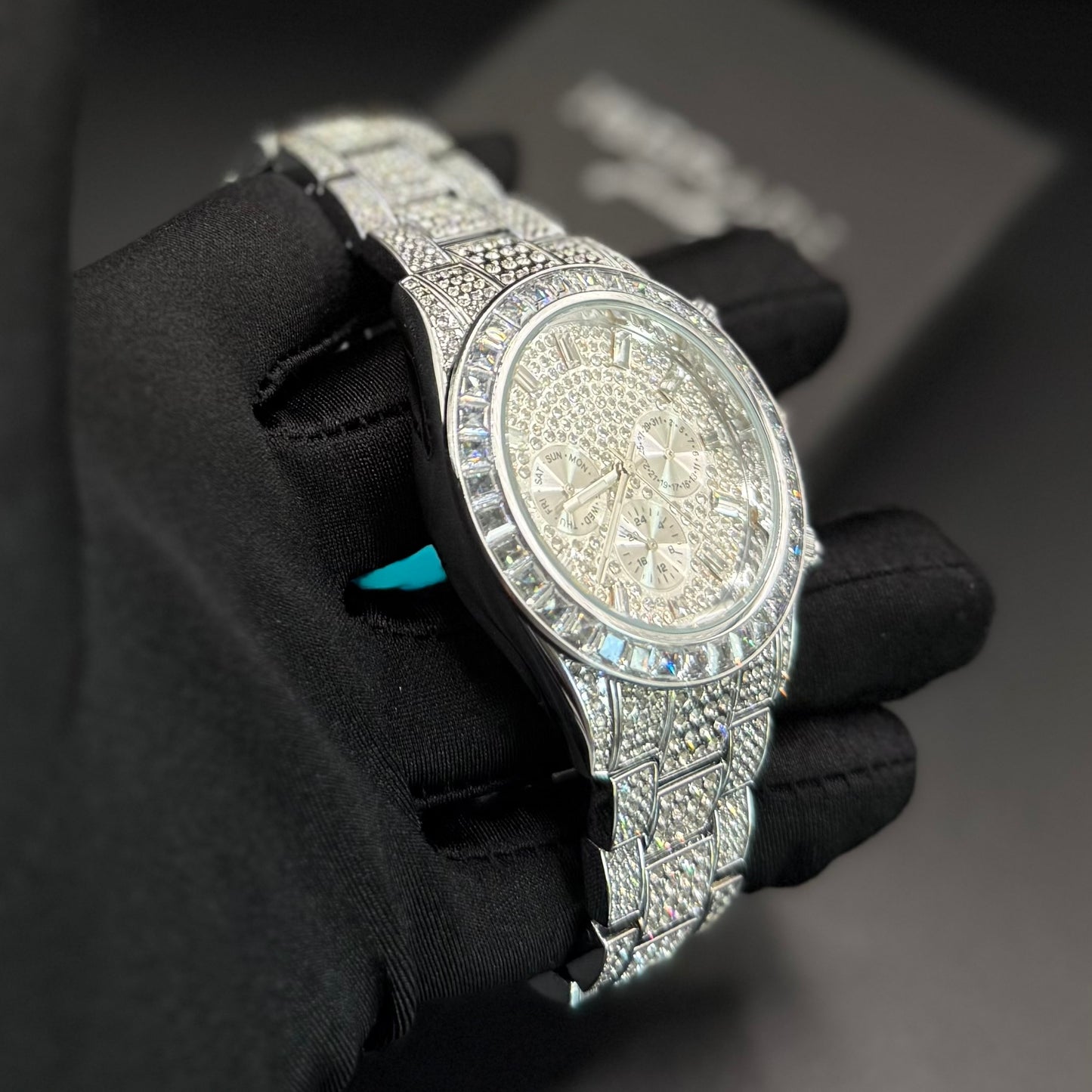 ICED OUT "SOLLINI V3" UHR - ICERAIN JEWELRY