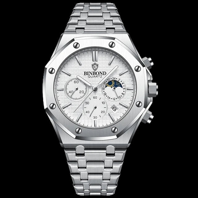 EDELSTAHL "FREDOXER" UHR - ICERAIN JEWELRY