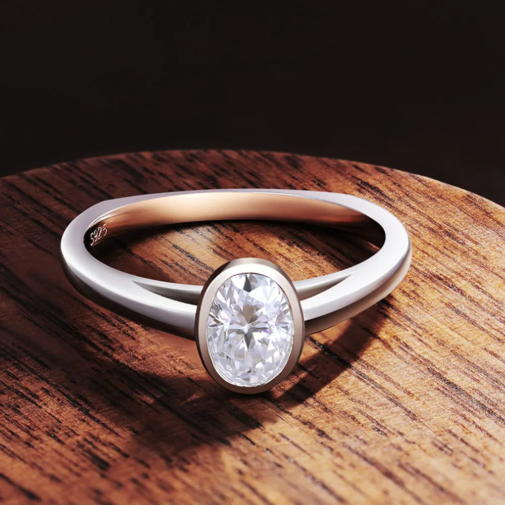 ICED OUT MOISSANITE "AIMEE" WEISSGOLD 925S SILVER RING - ICERAIN JEWELRY