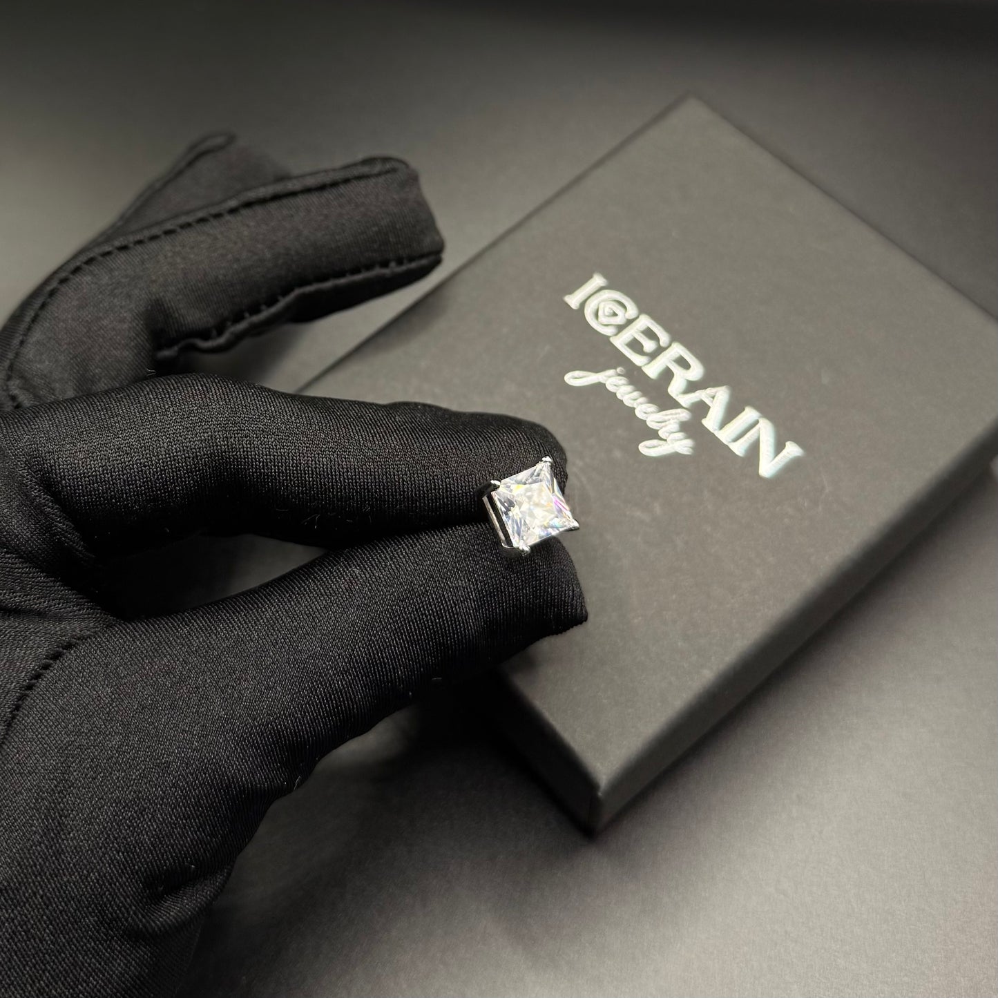 ICED OUT "SILVERSTAR" OHRRINGE - ICERAIN JEWELRY