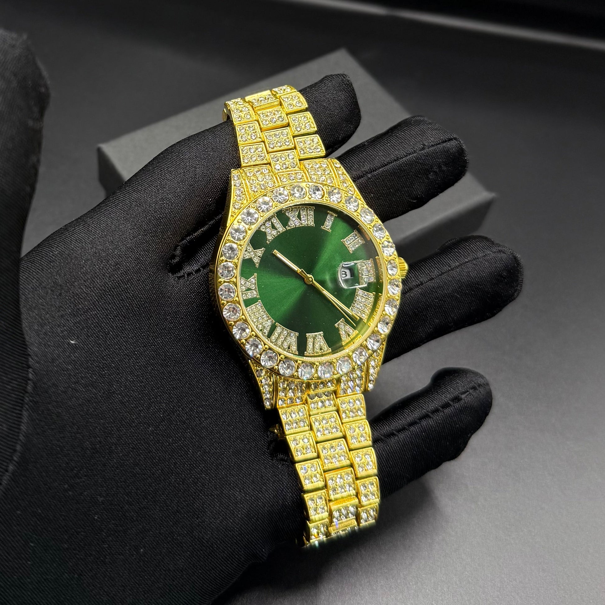 ICED OUT "FRATELLO" UHR - ICERAIN JEWELRY