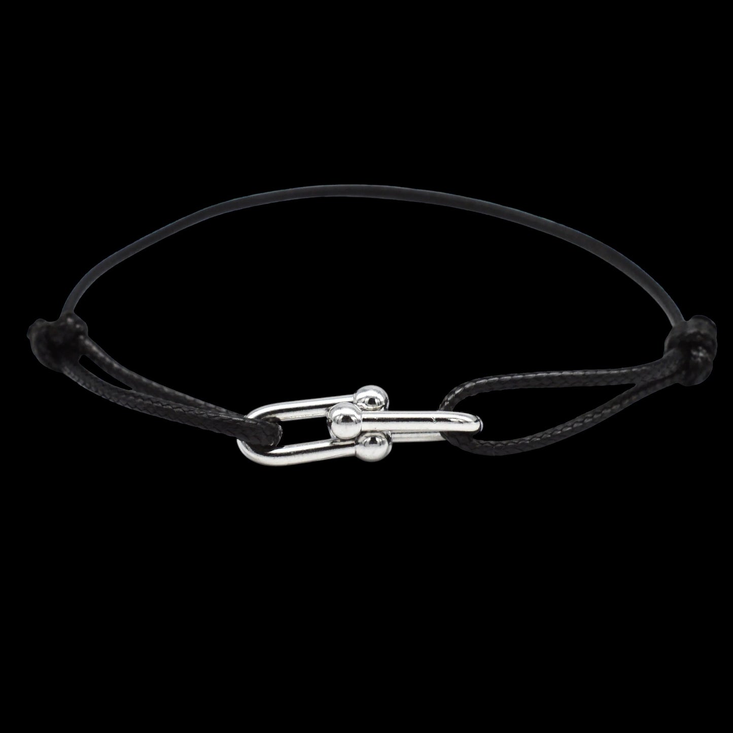 STOFF/EDELSTAHL "CLOSURE" ARMBAND