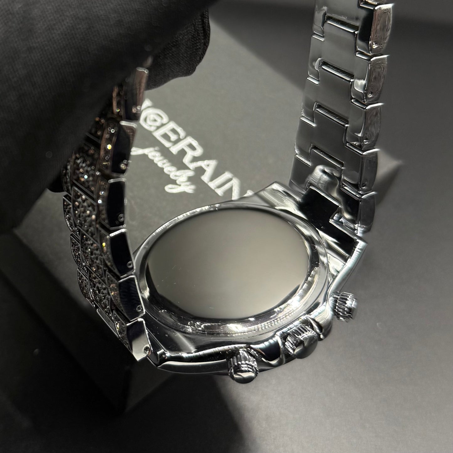 ICED OUT "SOLLINI" UHR - ICERAIN JEWELRY