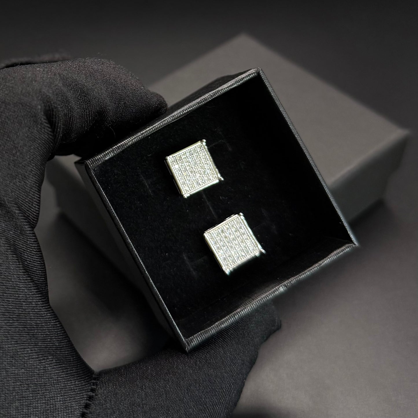 ICED OUT "JOKER" OHRRINGE - ICERAIN JEWELRY