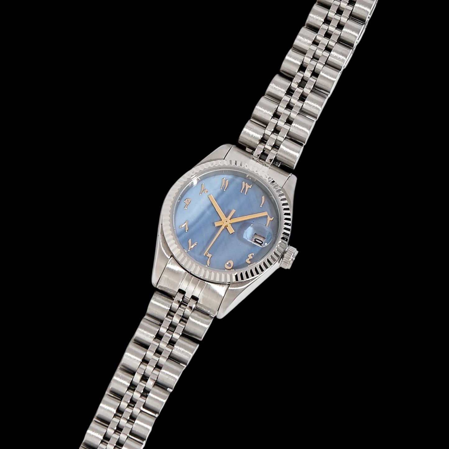 EDELSTAHL "ARABIC" FRAUEN UHR - ICERAIN JEWELRY