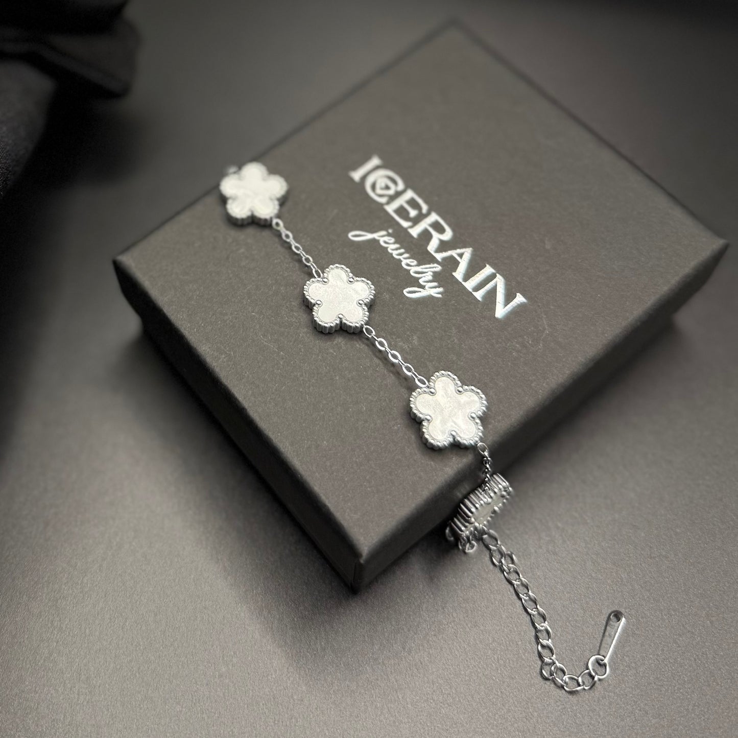 EDELSTAHL "CLOVER" ARMBAND - ICERAIN JEWELRY