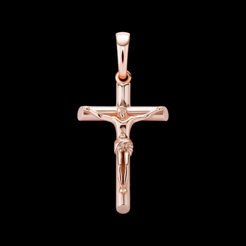 925S SILVER "JESUS CROSS" KETTE - ICERAIN JEWELRY