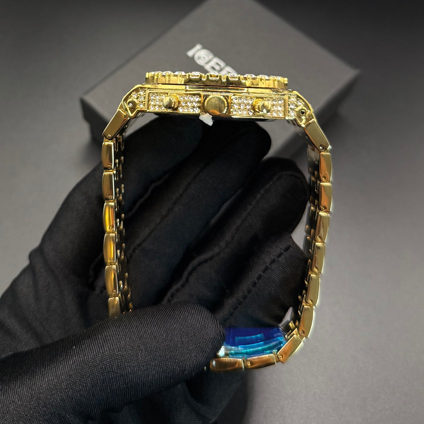 ICED OUT " ARABIC SUN" UHR - ICERAIN JEWELRY