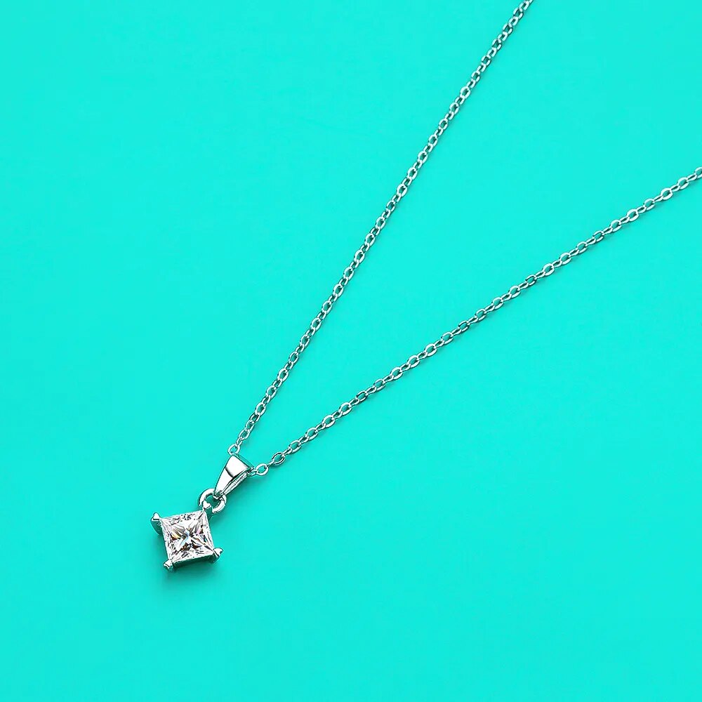 ICED OUT MOISSANITE "SILVERSTAR" WEISSGOLD 925S SILVER KETTE - ICERAIN JEWELRY