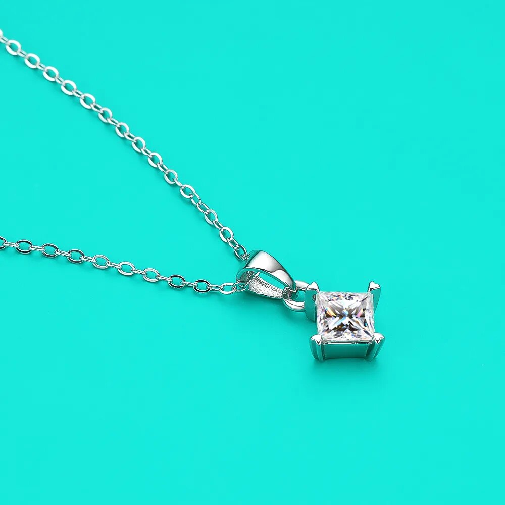 ICED OUT MOISSANITE "SILVERSTAR" WEISSGOLD 925S SILVER KETTE - ICERAIN JEWELRY