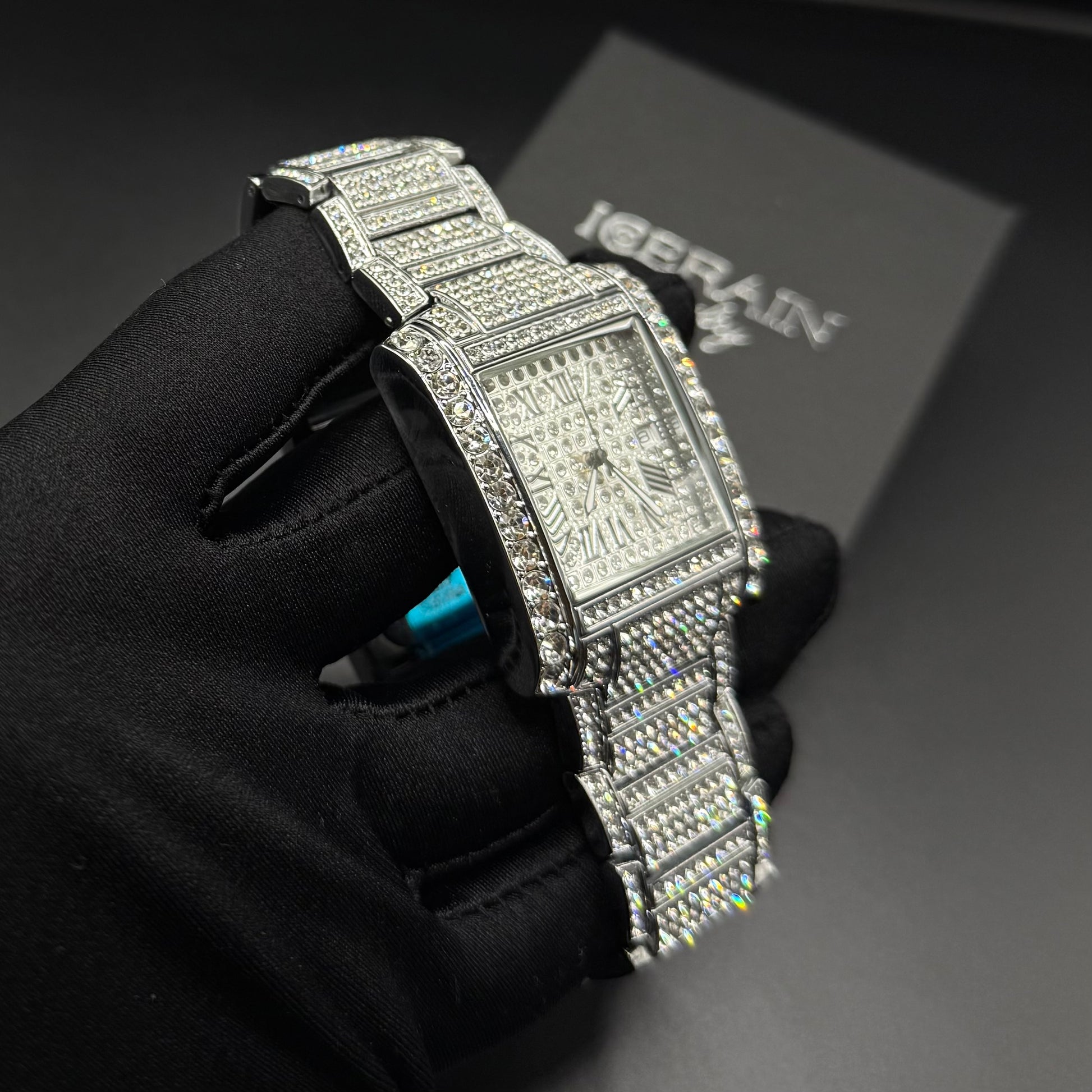 ICED OUT "SQUADROMER" UHR - ICERAIN JEWELRY