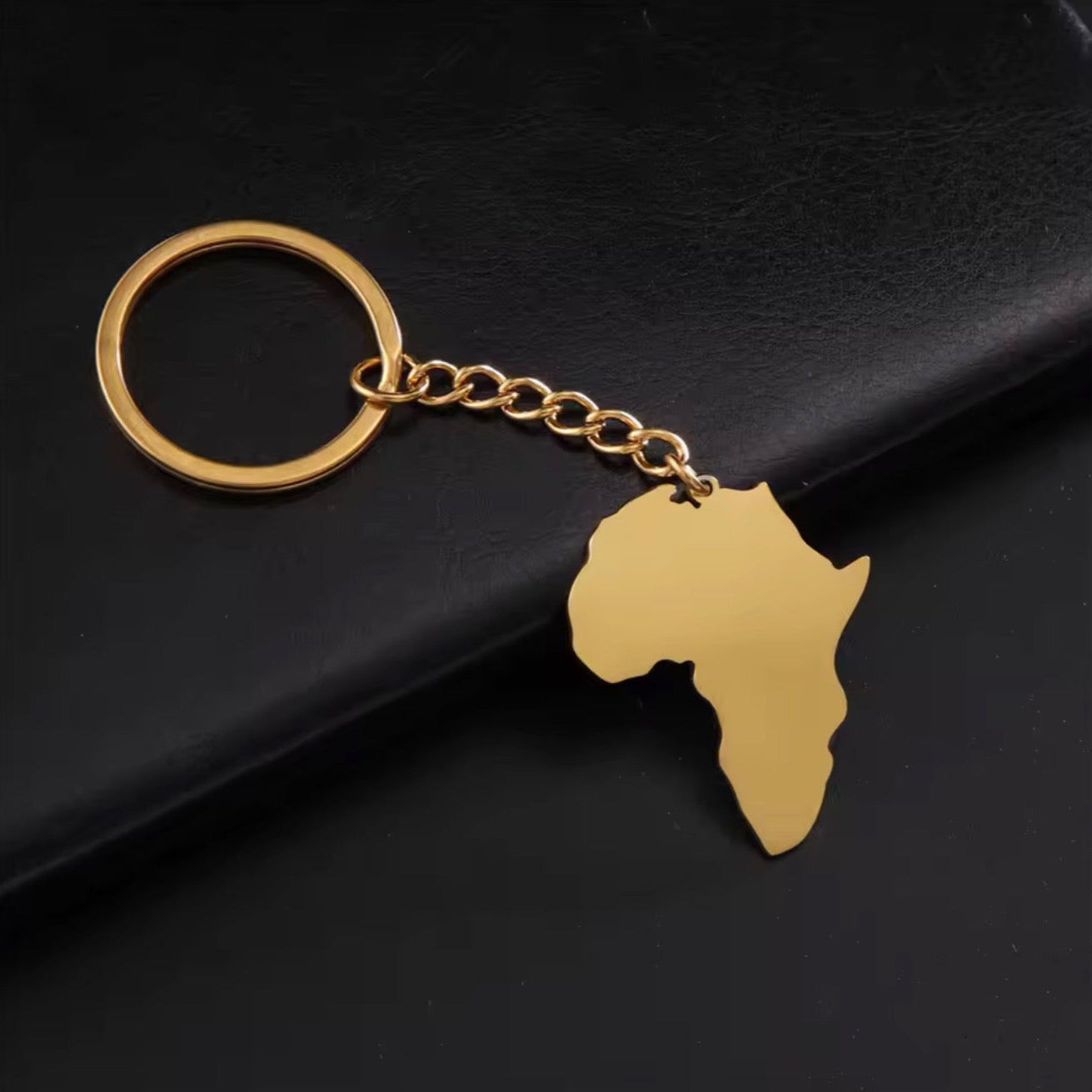 EDELSTAHL "AFRICA" SCHLÜSSELANHÄNGER - ICERAIN JEWELRY