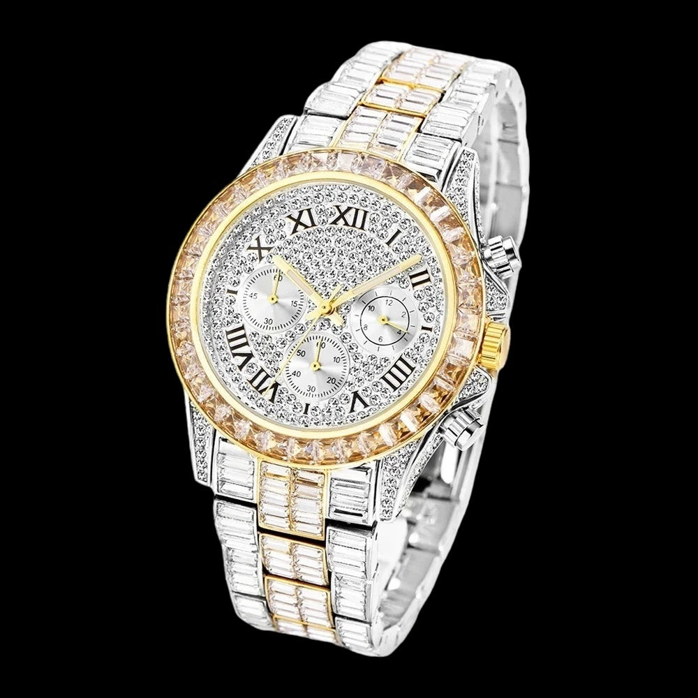 ICED OUT "MOSAIC" UHR - ICERAIN JEWELRY