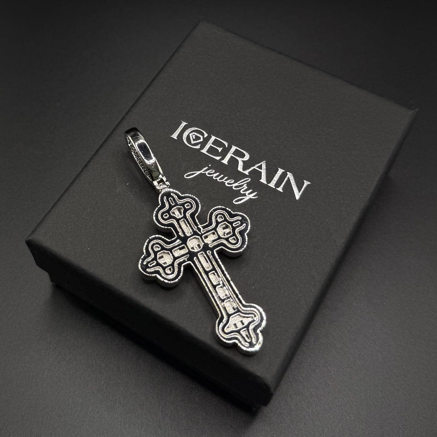ICED OUT "CROSS V2" KETTE - ICERAIN JEWELRY