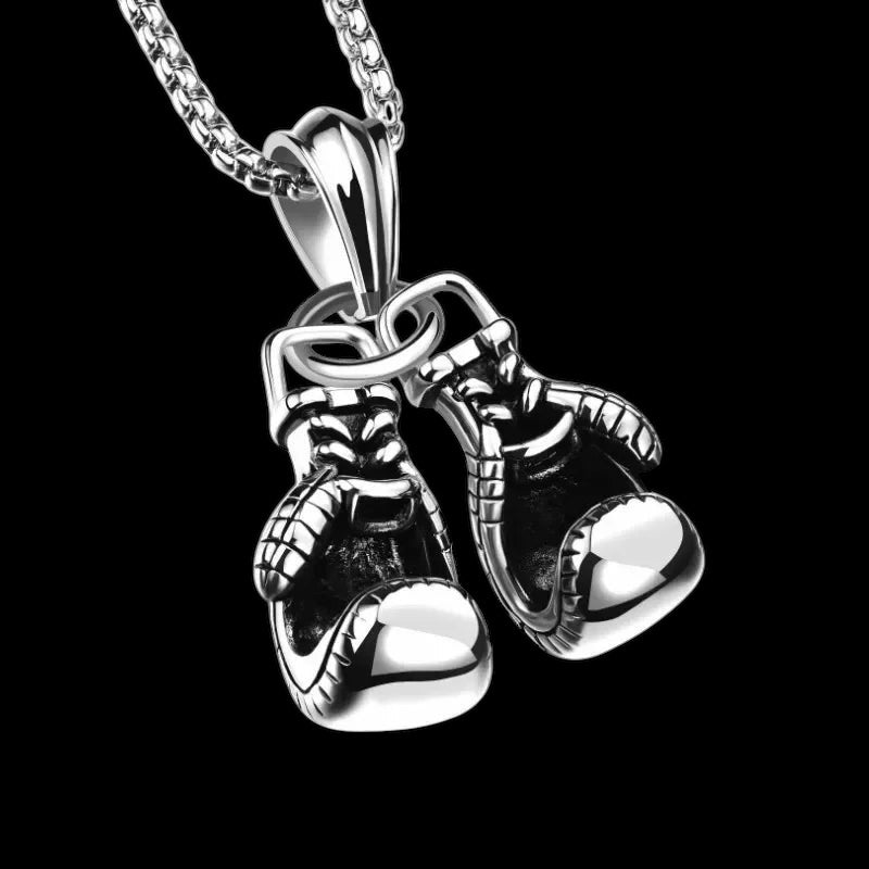 EDELSTAHL "BOXING GLOVE" KETTE - ICERAIN JEWELRY