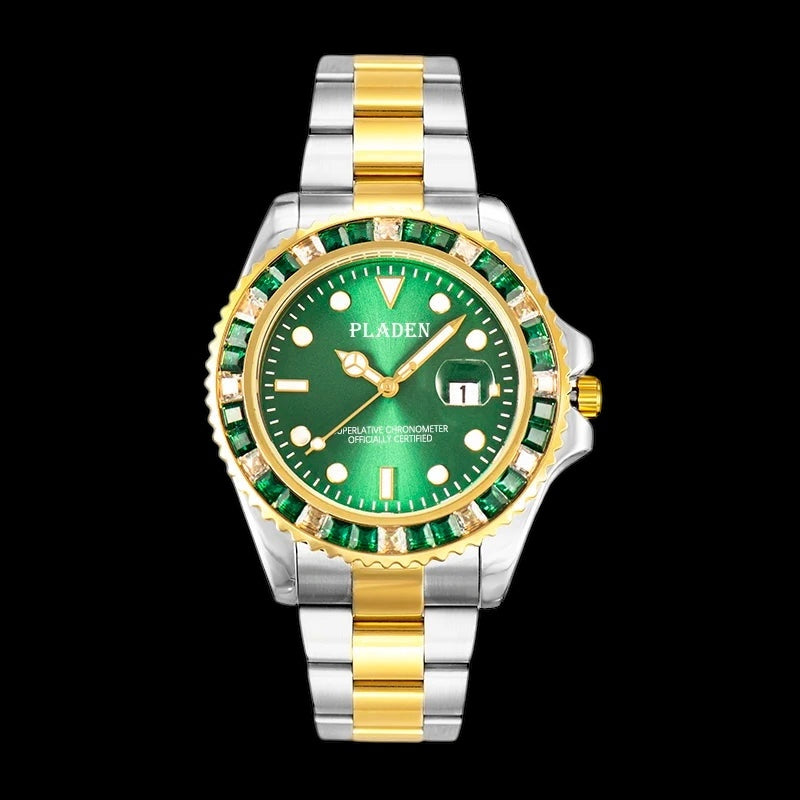 EDELSTAHL "AZZURITA V2" UHR - ICERAIN JEWELRY