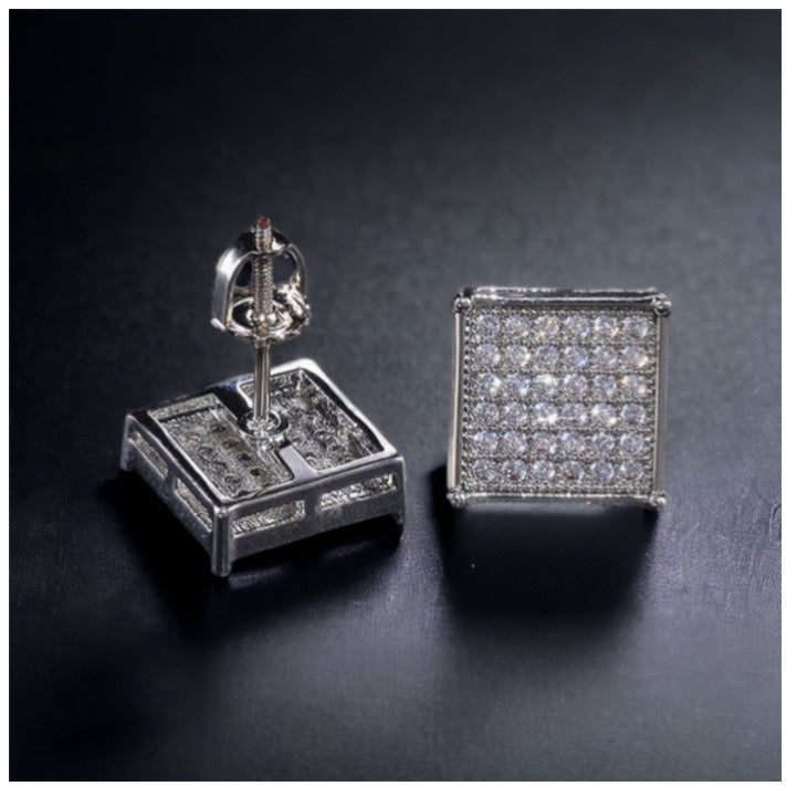 SALE | ICED OUT "JOKER" OHRRINGE - ICERAIN JEWELRY