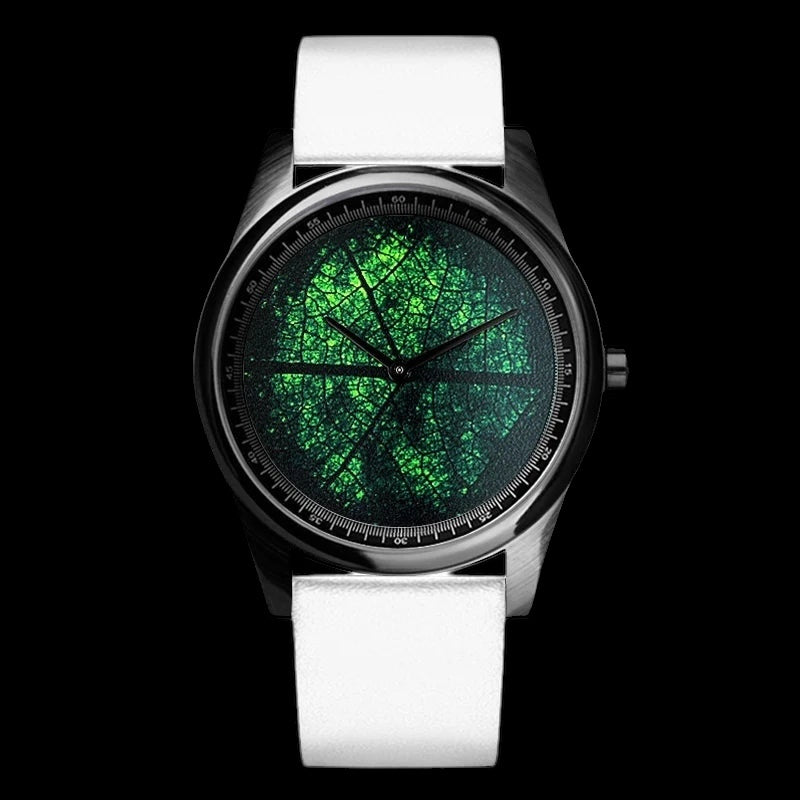 EDELSTAHL "LEAF" UHR - ICERAIN JEWELRY