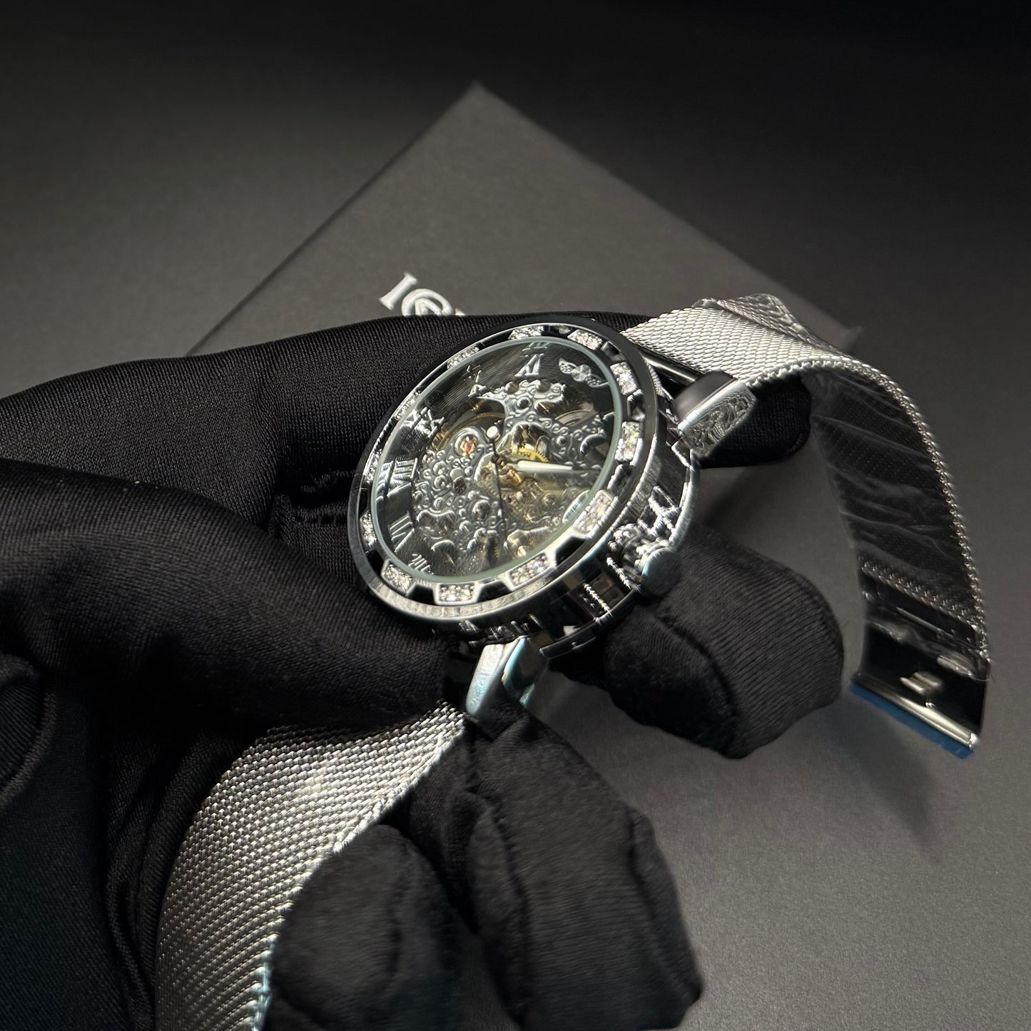 EDELSTAHL "WINNER" UHR - ICERAIN JEWELRY