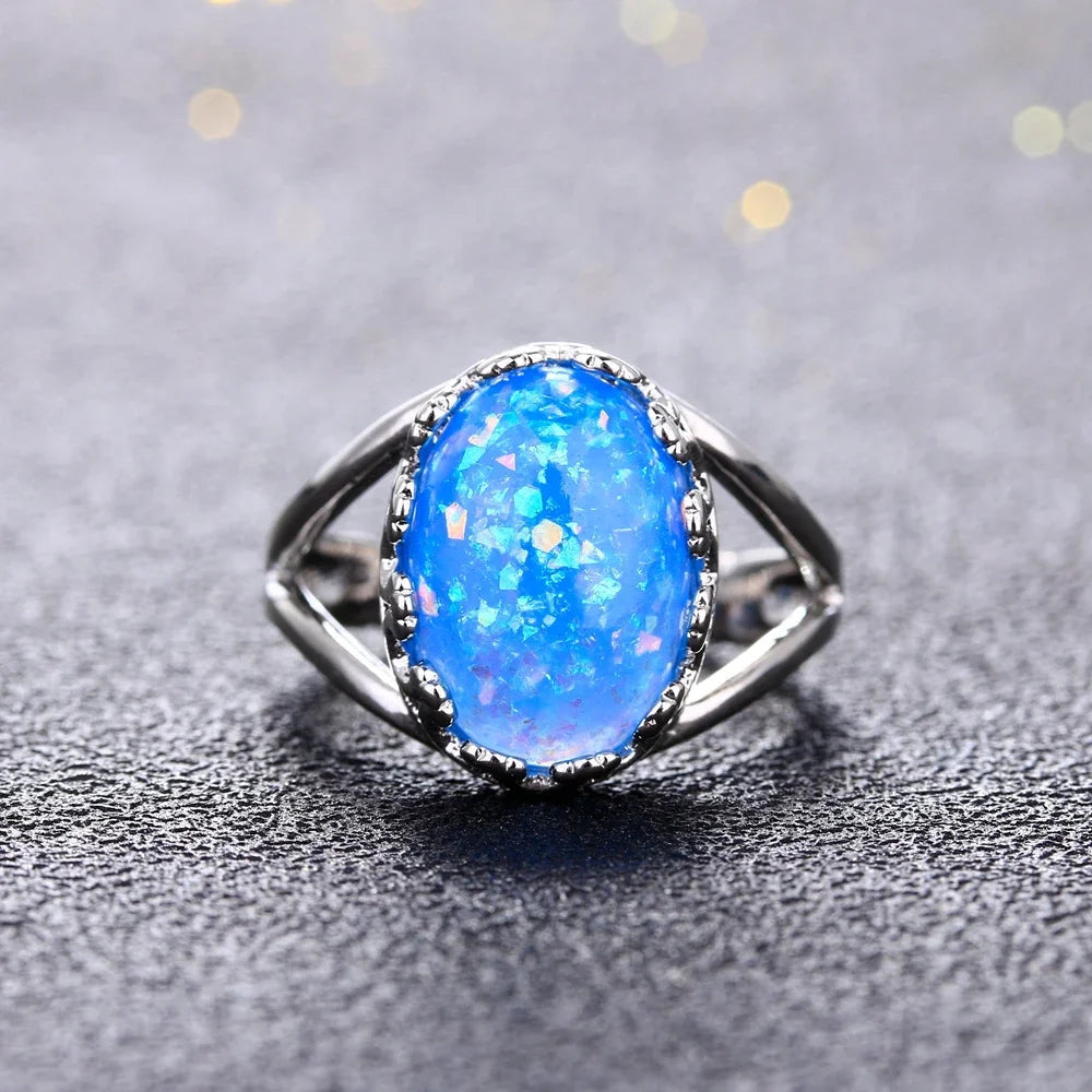 ICED OUT "OPAL" RING - ICERAIN JEWELRY