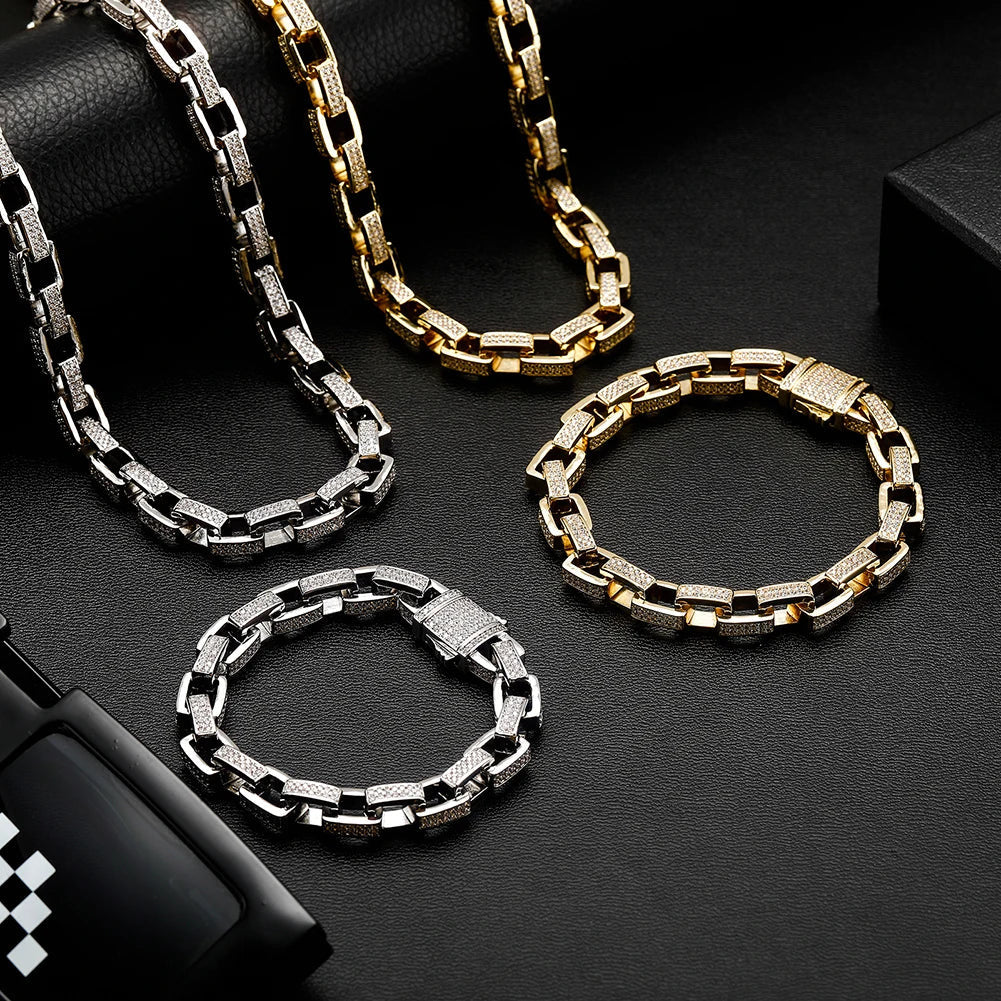 ICED OUT 8MM "ICEBOX" ARMBAND - ICERAIN JEWELRY