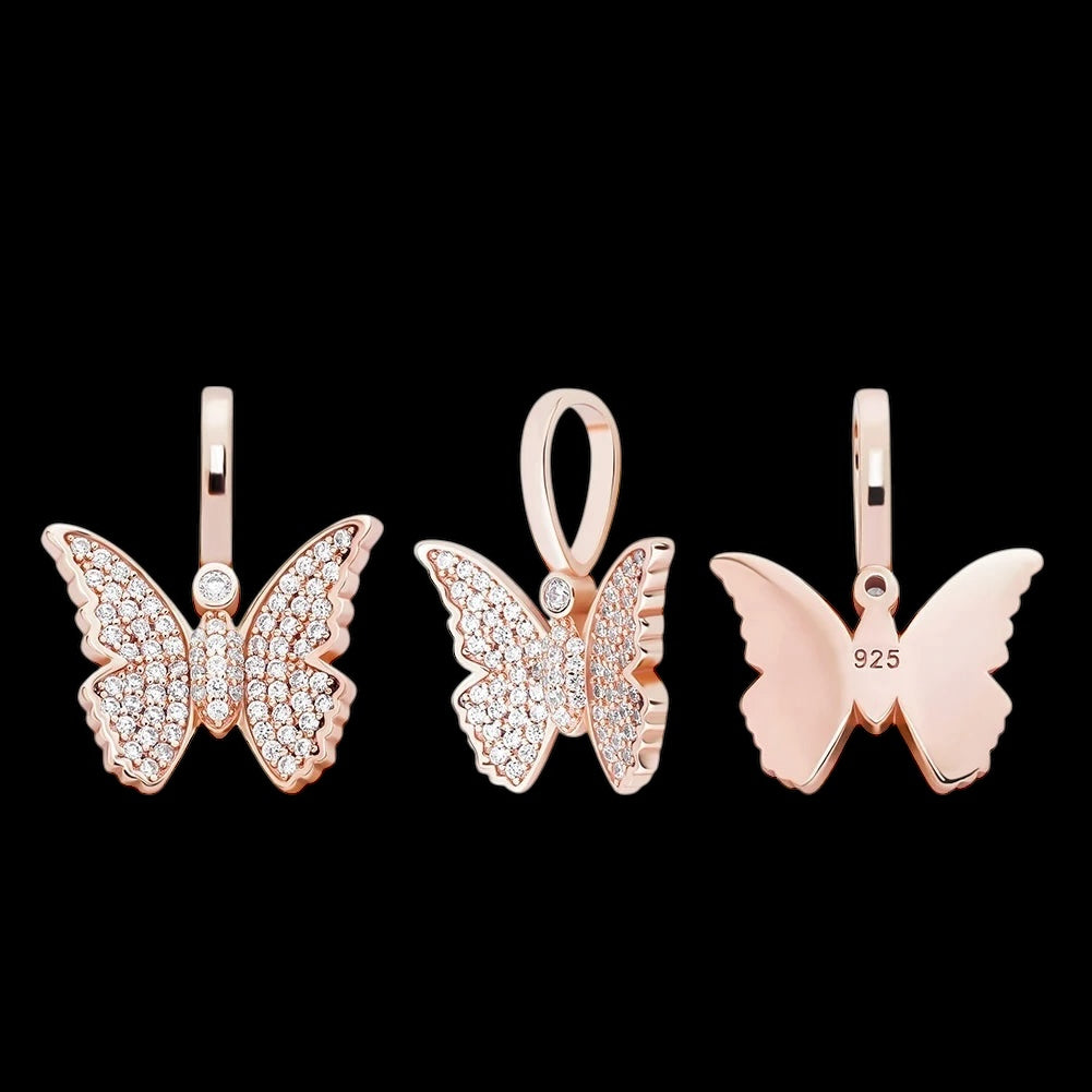 ICED OUT "BUTTERFLY" KETTE - ICERAIN JEWELRY