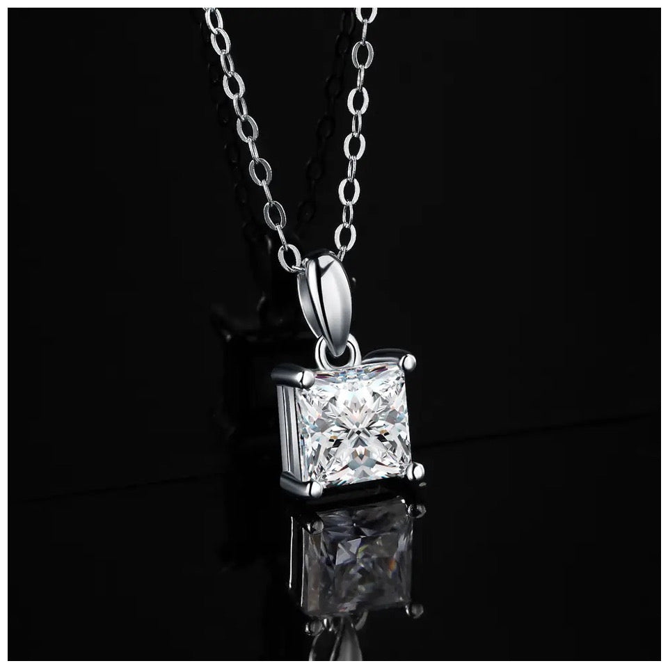 ICED OUT MOISSANITE "SILVERSTAR" WEISSGOLD 925S SILVER KETTE - ICERAIN JEWELRY