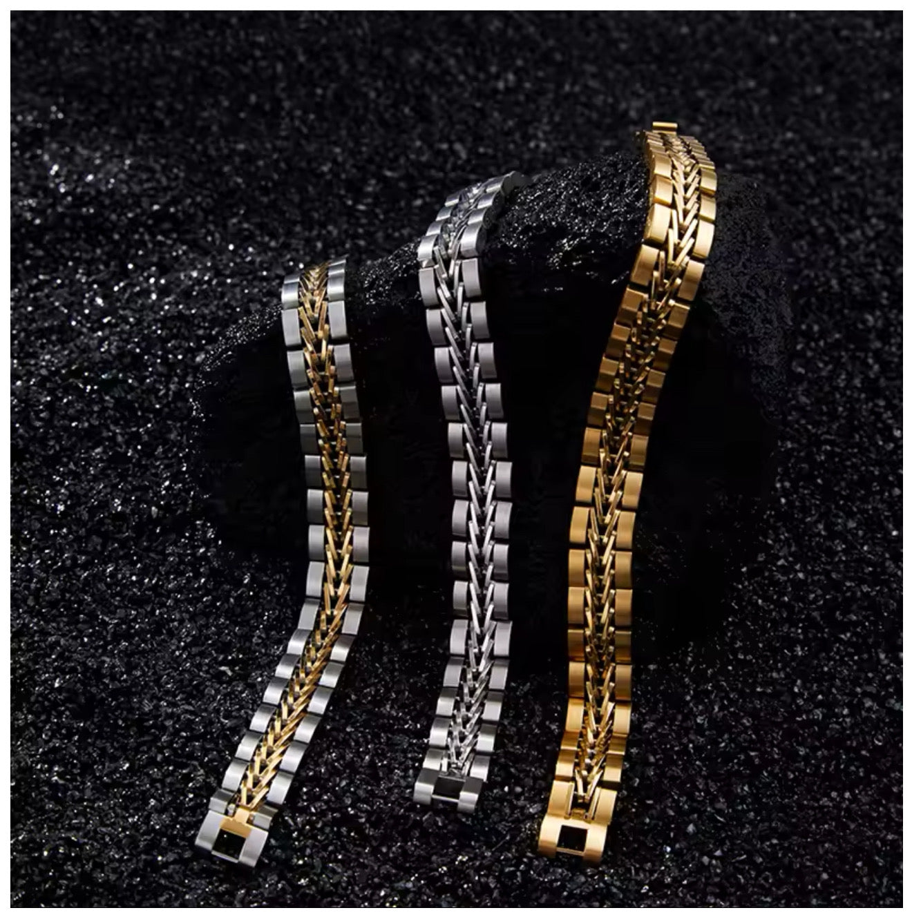 EDELSTAHL "AMI" ARMBAND - ICERAIN JEWELRY