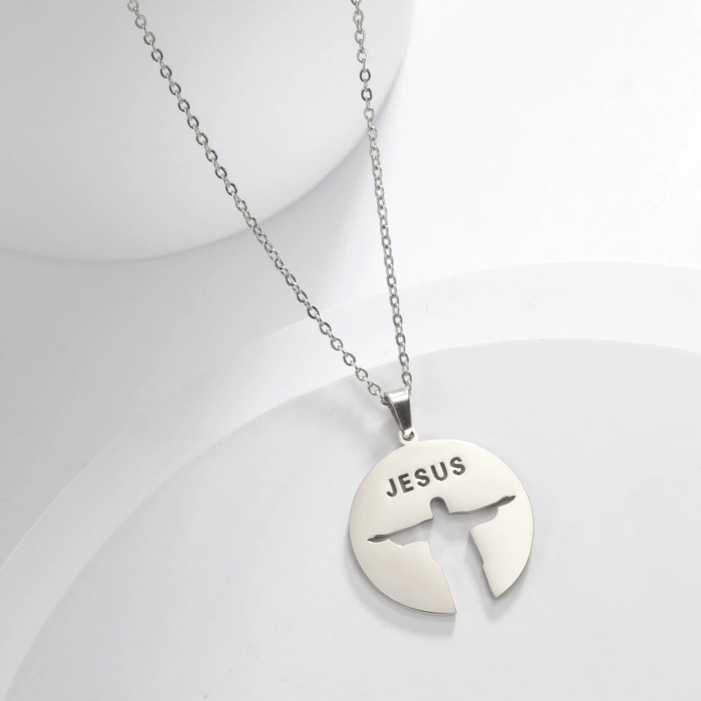 EDELSTAHL "JESUS" KETTE - ICERAIN JEWELRY