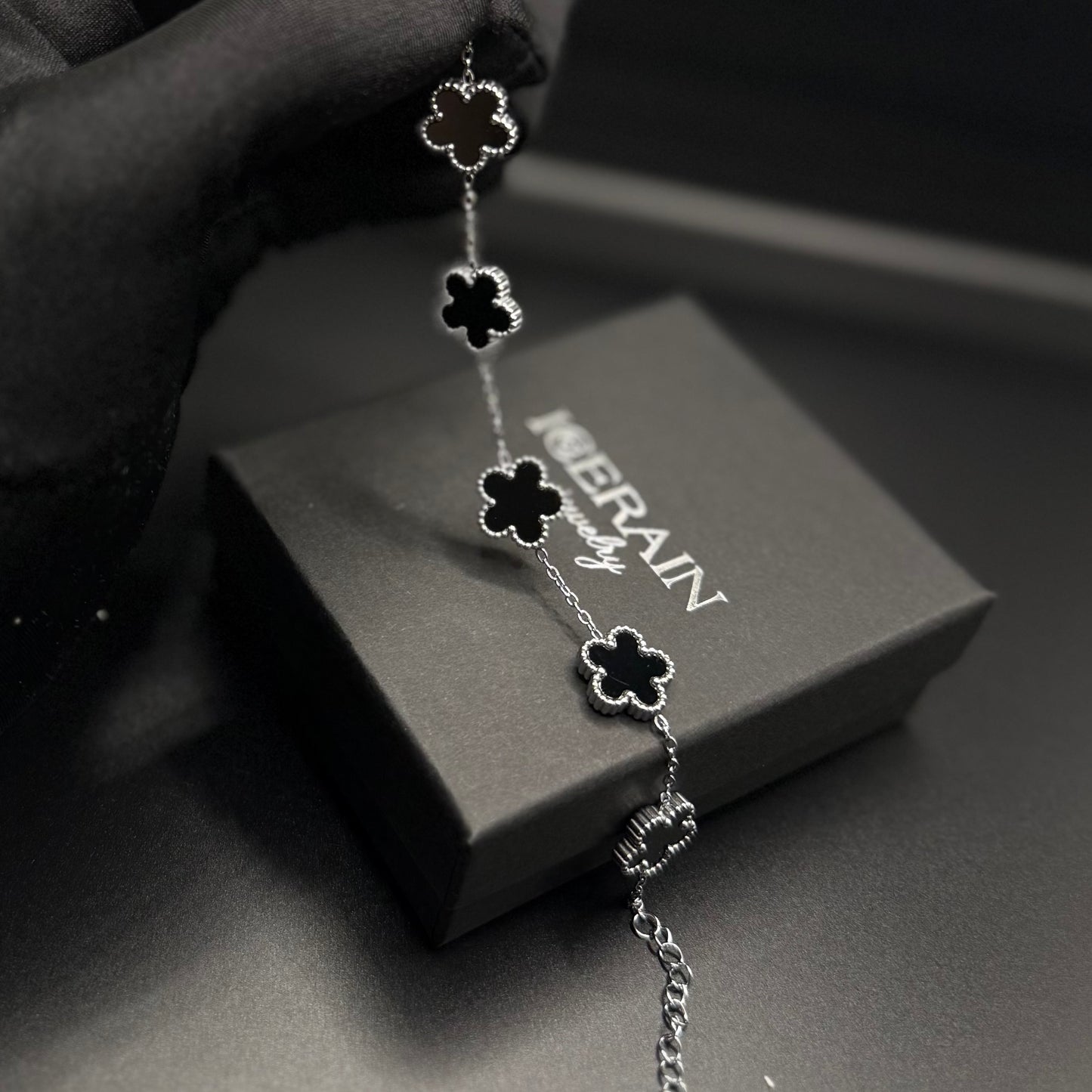 EDELSTAHL "CLOVER" ARMBAND - ICERAIN JEWELRY