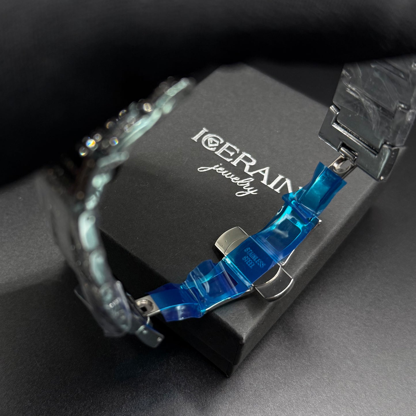 ICED OUT "SQUADROMER" UHR - ICERAIN JEWELRY