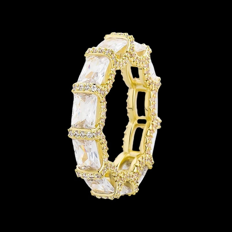 ICED OUT "BAGLATELLI" RING - ICERAIN JEWELRY