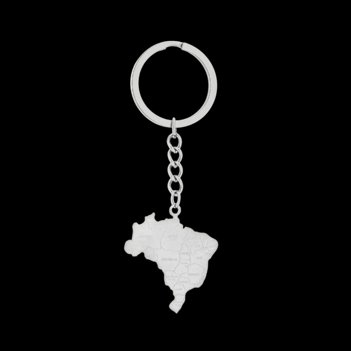 EDELSTAHL "BRAZIL V2" SCHLÜSSELANHÄNGER - ICERAIN JEWELRY