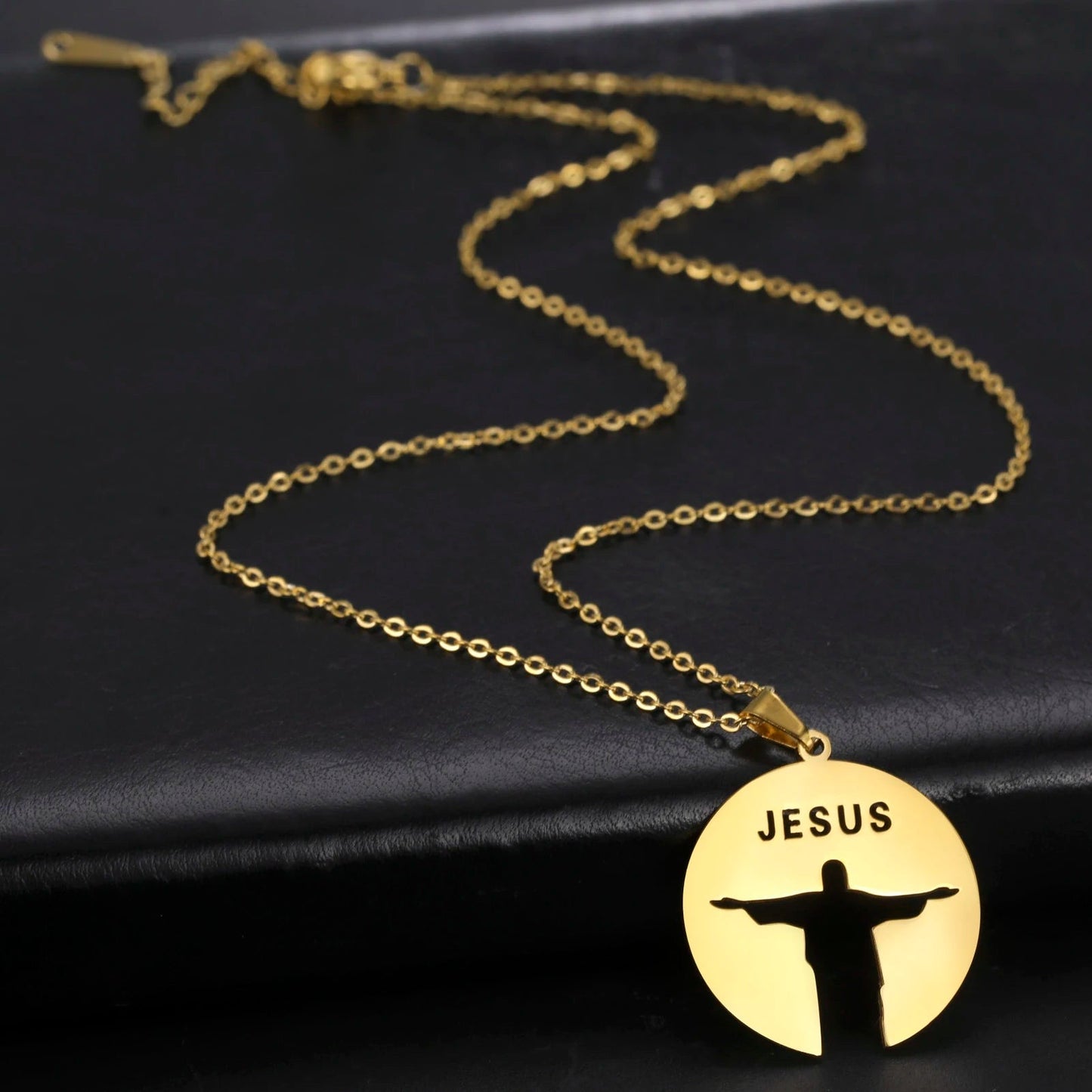 EDELSTAHL "JESUS" KETTE - ICERAIN JEWELRY