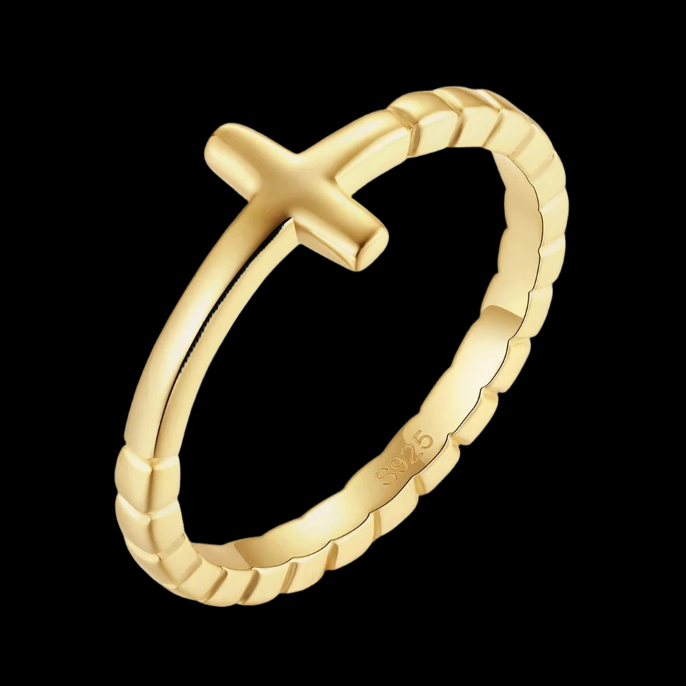 925S SILVER "CROSS V2" OHRRINGE - ICERAIN JEWELRY