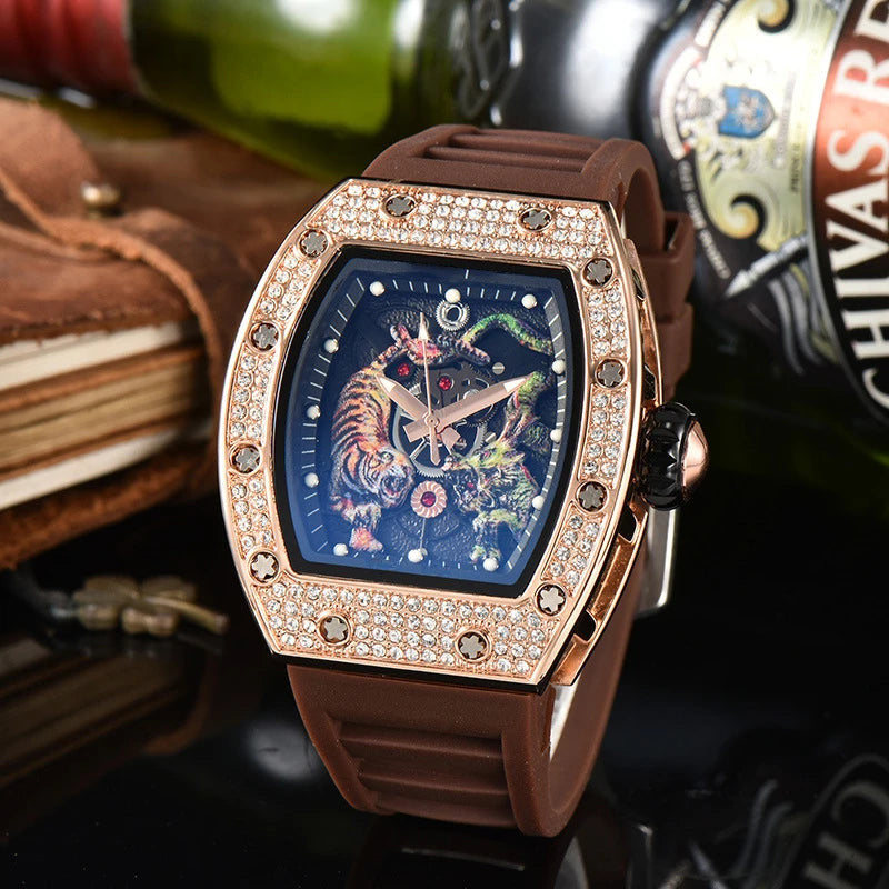 ICED OUT "GALVADOR" UHR - ICERAIN JEWELRY