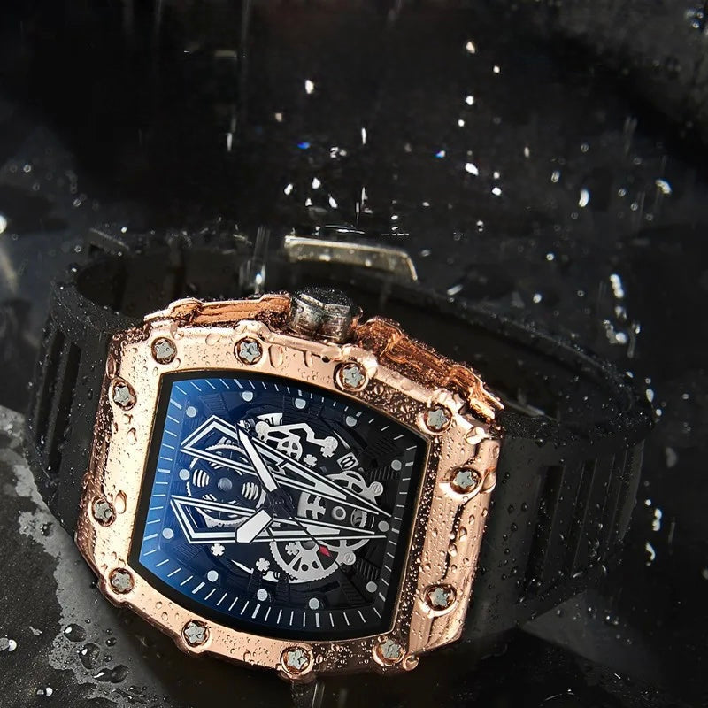 EDELSTAHL "CASSANO" UHR - ICERAIN JEWELRY